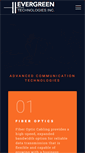Mobile Screenshot of evergreentec.com